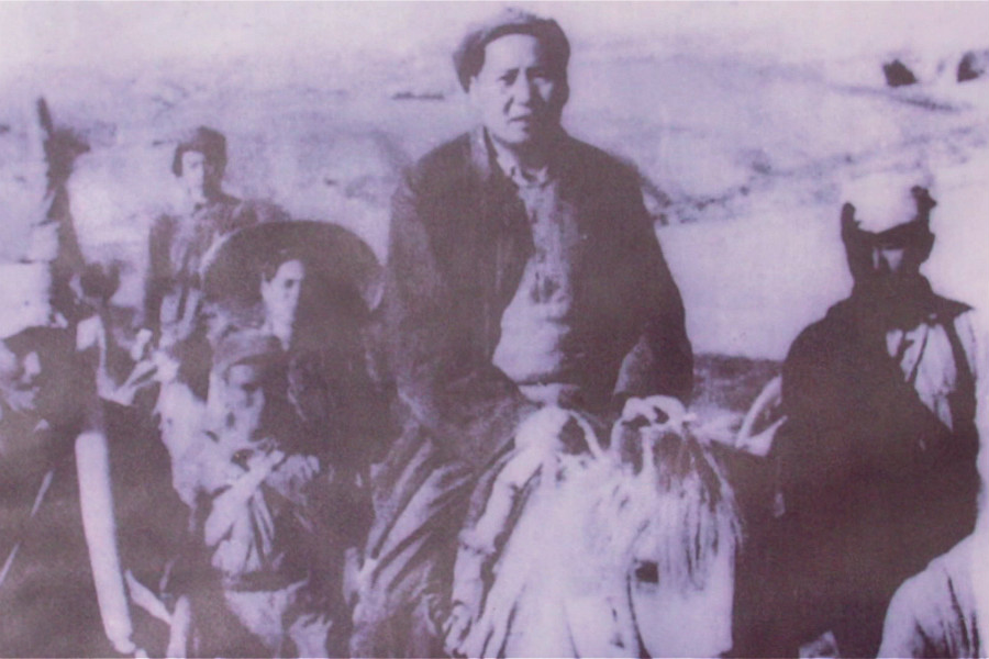 陪毛泽东转战陕北的小青马