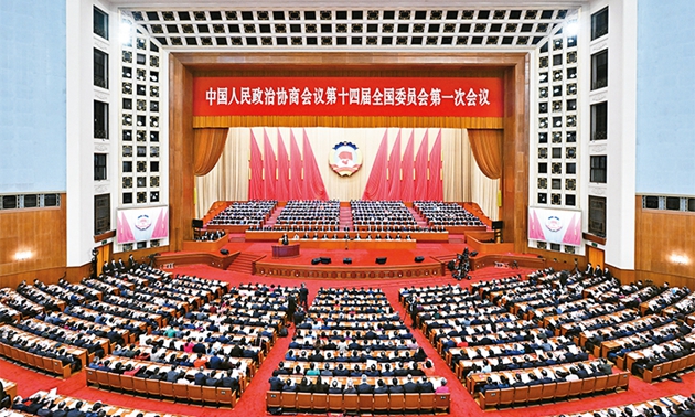 汇聚起万众一心、团结奋斗的复兴伟力