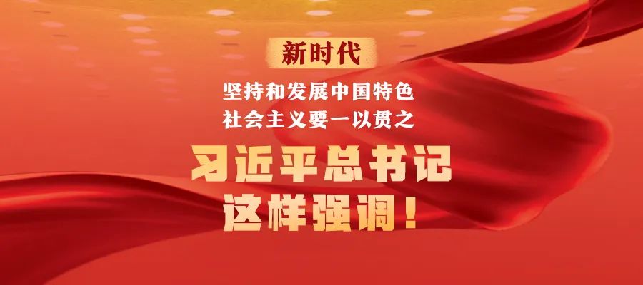 新时代坚持和发展中国特色社会主义要一以贯之，习近平总书记这样强调！